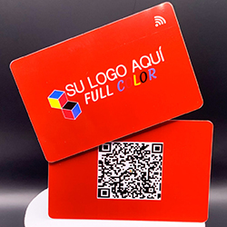 Smart Cards Roja en PVC