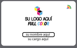 Logotipo + Nombre + Cargo